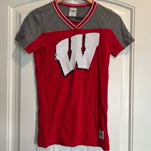 ‼️MAJOR SALE‼️ PINK Wisconsin Tshirt